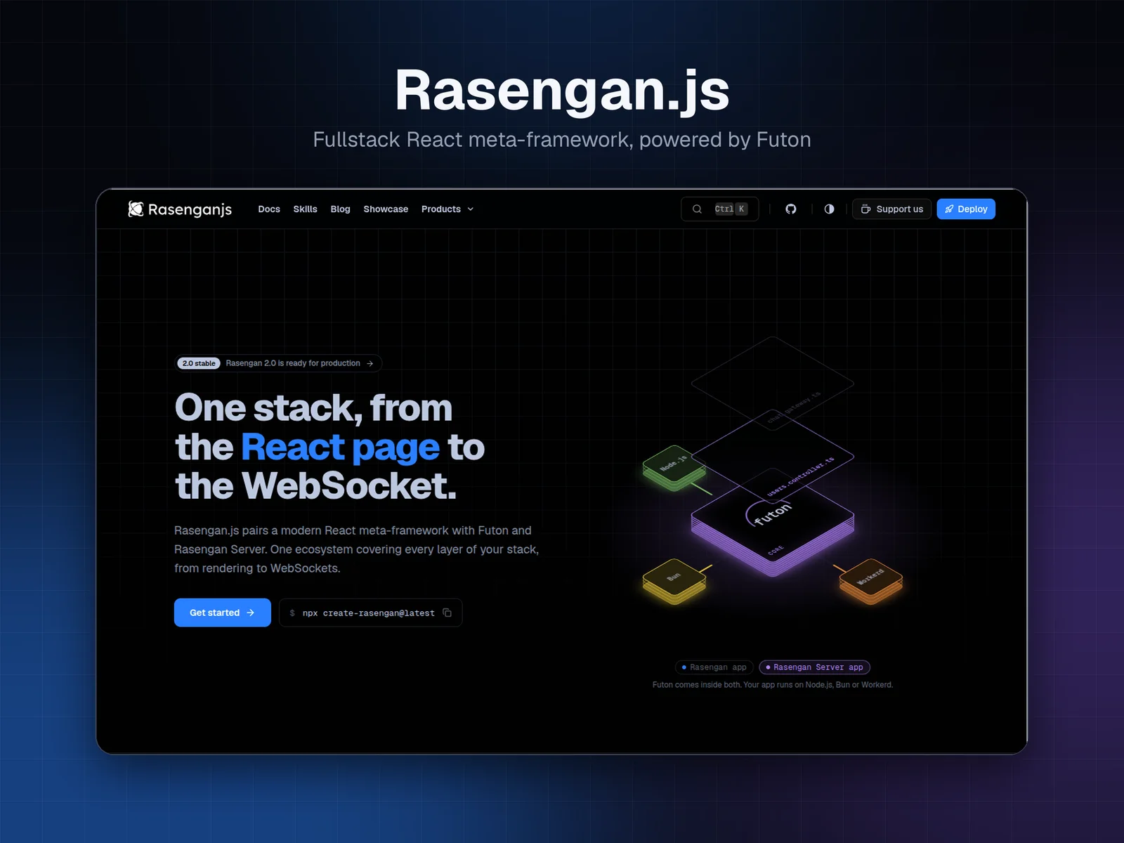 Screenshot of Rasengan.js